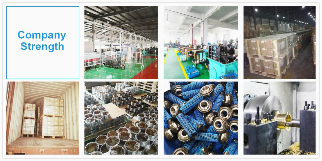 Heavy Load Agricultural Machine Wrapped Bronze Bearing