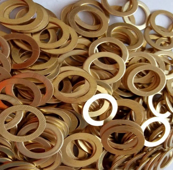 bronze bearing flat washer,bimetal brass steel copper bush thrust washer,oilless SF-1 SF-2 DU DX washer