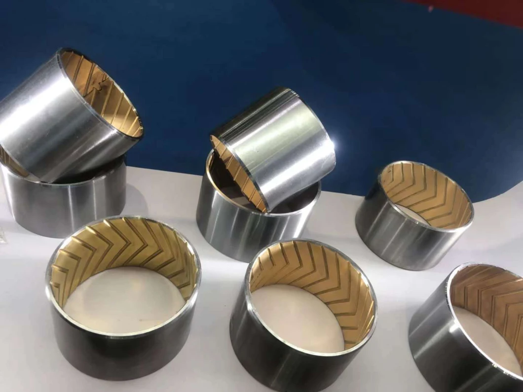 Composite Slide Bush Steel Bronze Material Engine Shaft Bimetal Bearing